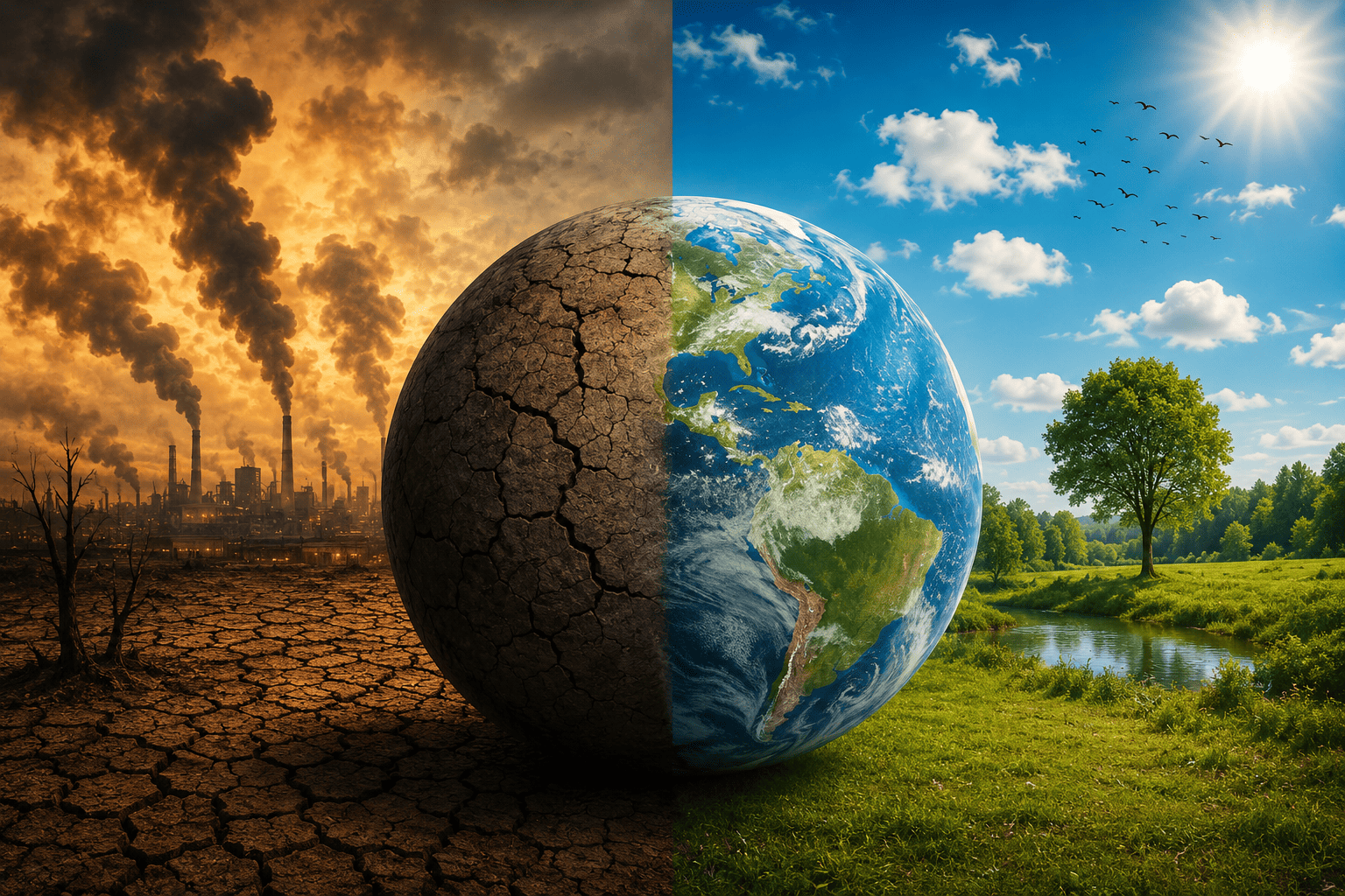 Ecosistema natural en armonía